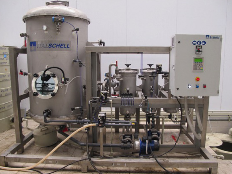 机加工乳化液处理,切削液废水处理,Schell低温真空蒸发器