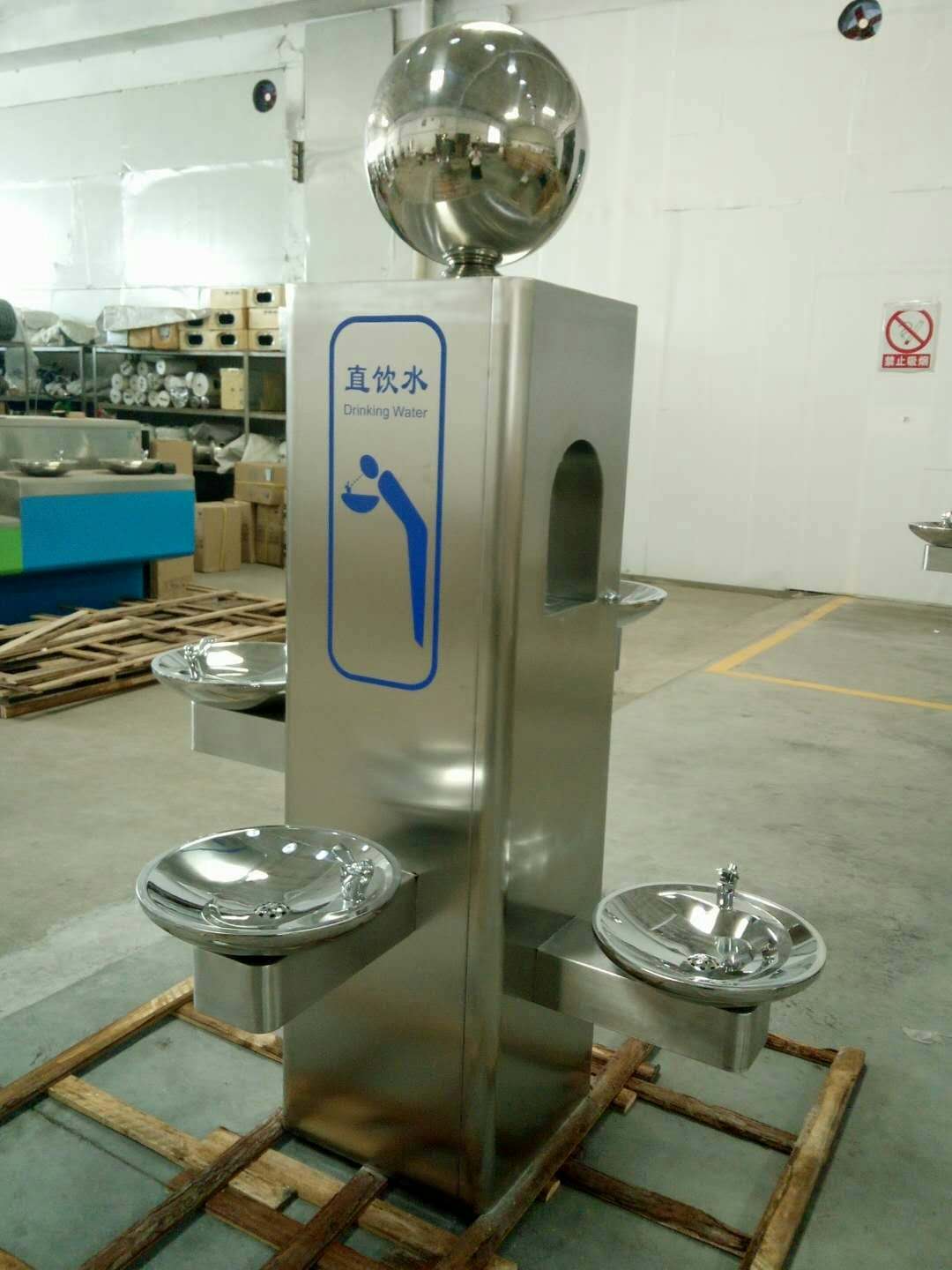 大型不锈钢饮水台 立式安装饮水设备 校园饮水机