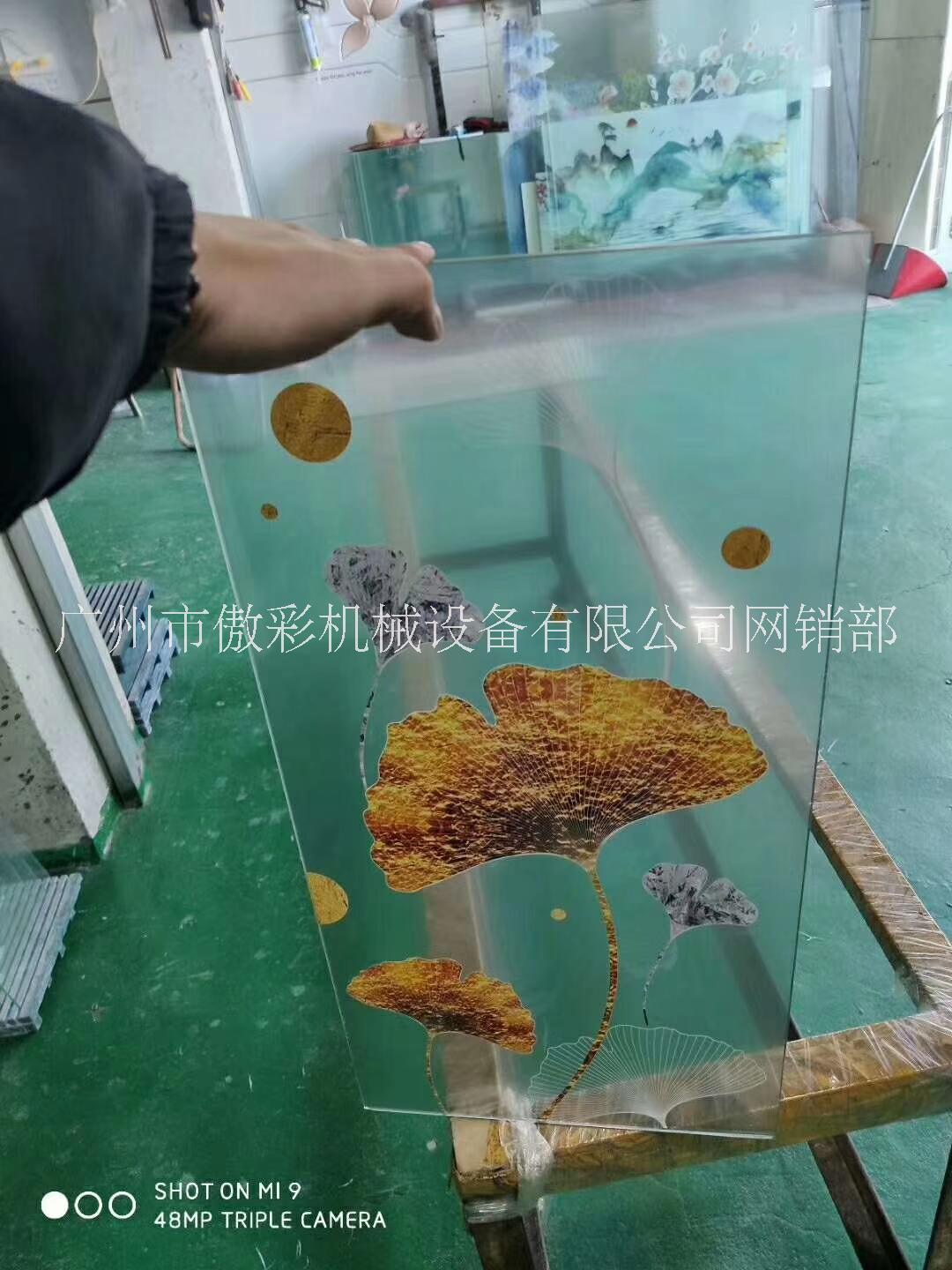 中国风玻璃门窗uv打印机 玻璃隔断打印机图片