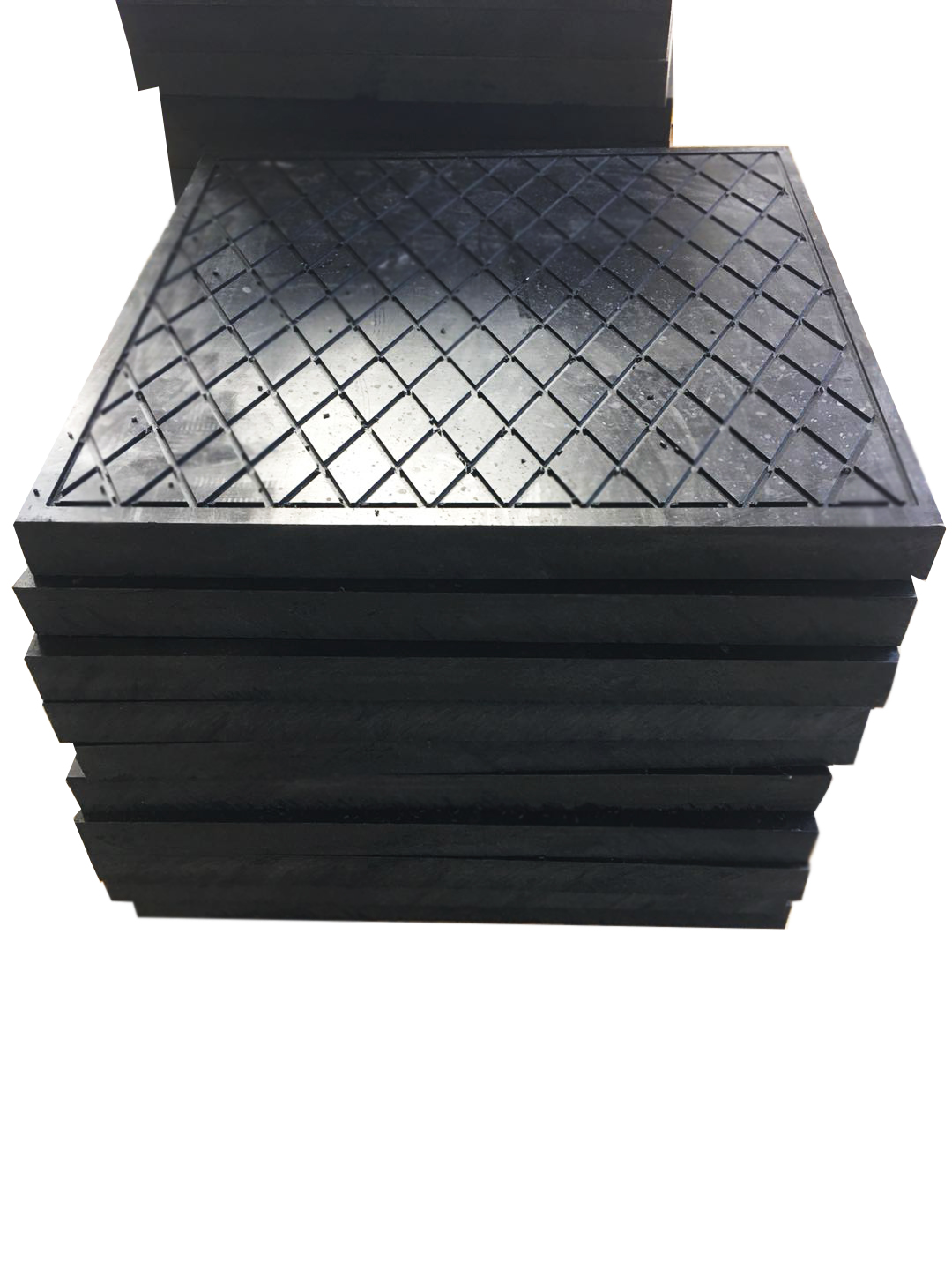 高分子聚乙烯机床垫板 轨道交通轨下垫板 防滑塑料垫板图片