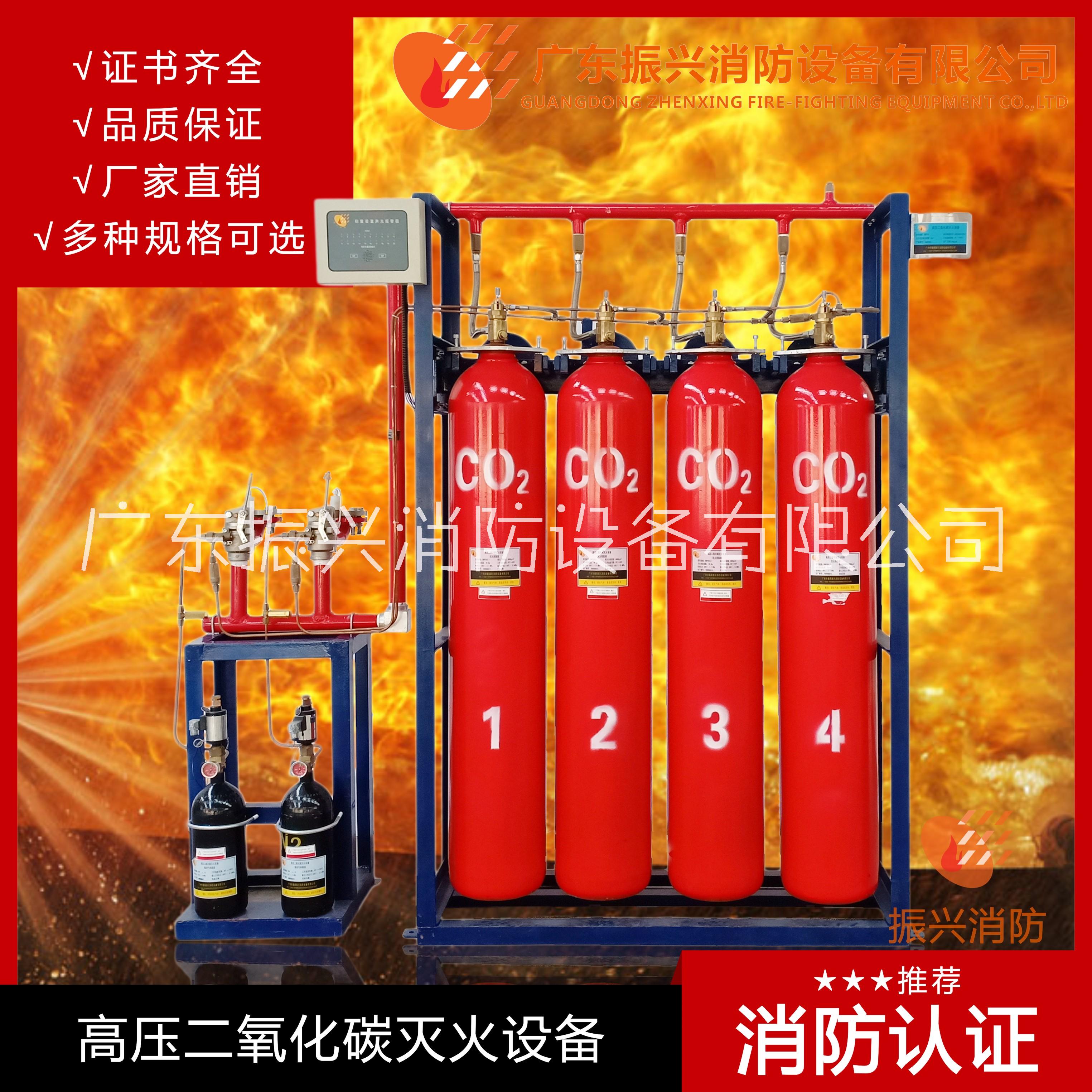 高压气体二氧化碳 气体灭火装置系统图片
