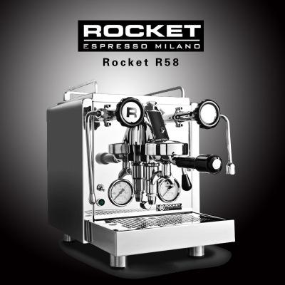 火箭ROCKET R58半自动商用电控咖啡机，意大利原装进口