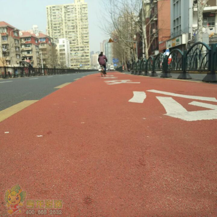 上海市彩色陶瓷颗粒路面厂家
