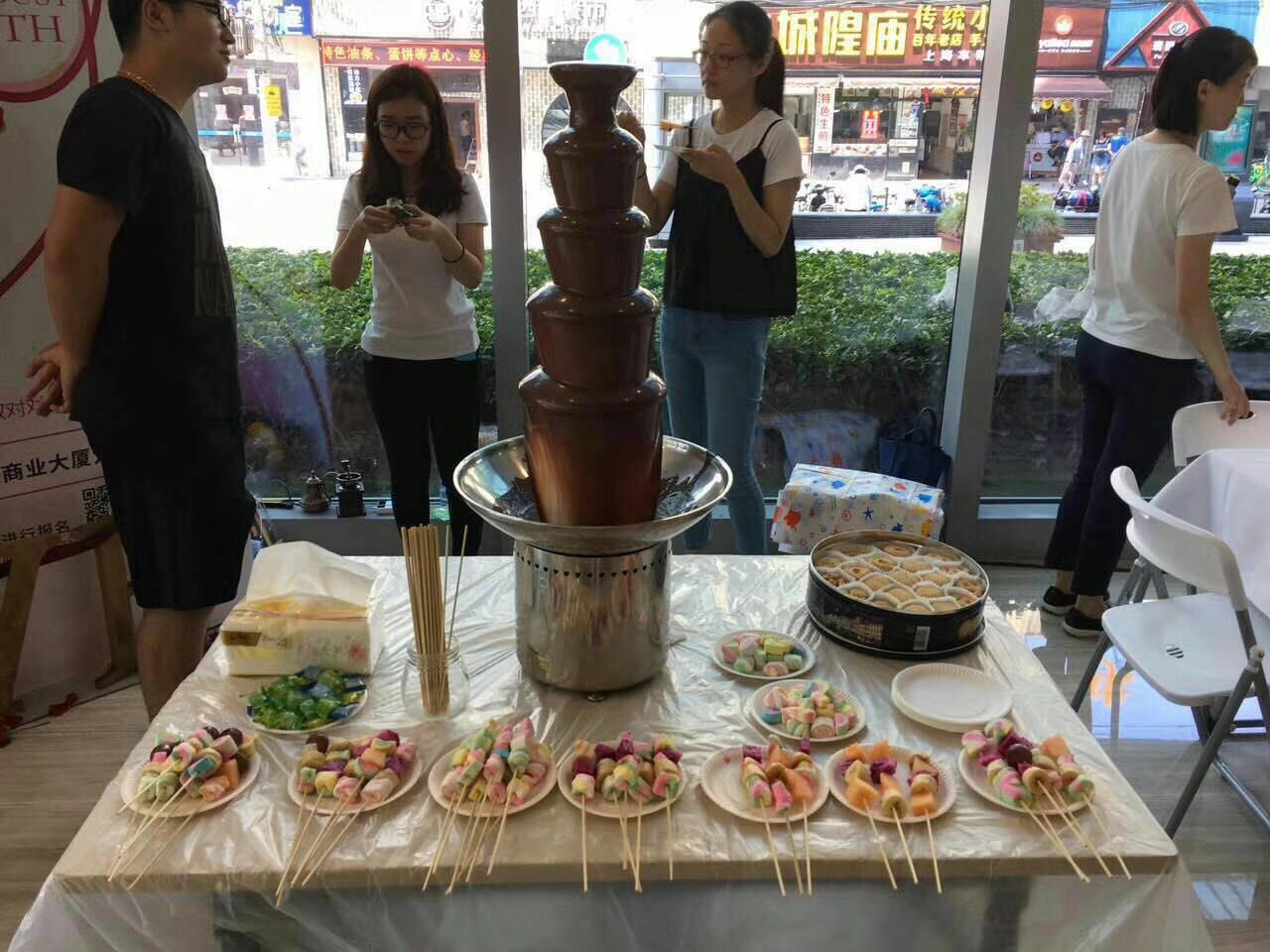 上海市巧克力喷泉机厂家