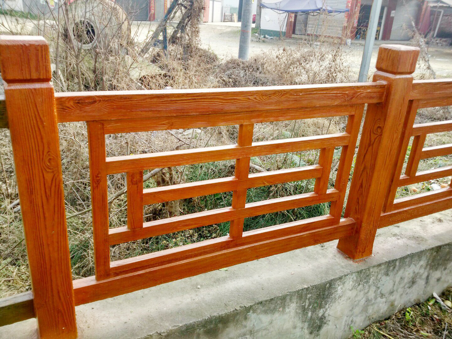仿木栏杆 西藏仿木栏杆，德阳铸造石栏杆