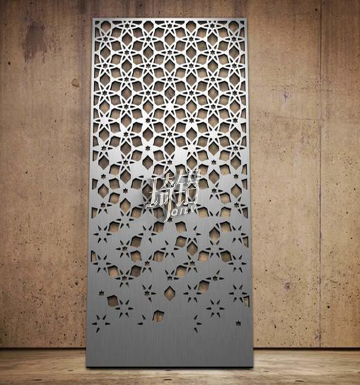 镂空铝合金板  雕刻铝单板厂家  铝板雕花厂家   氟碳铝单板定制图片