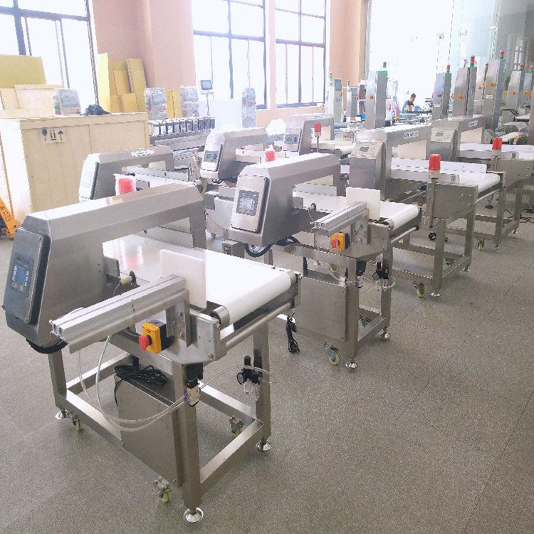 上海广志厂家生产推板式检重秤 气吹式检重秤