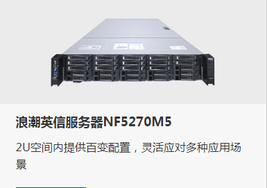 预装操作系统 浪潮服务器NF5270M5代理 浪潮服务器厂家报价 浪潮服务器总代理