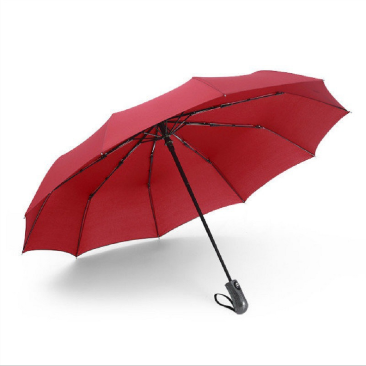 全自动雨伞  折叠伞男士商务雨伞  加固防风定制雨伞图片