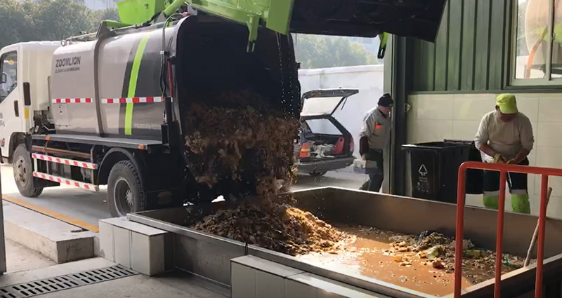 上海食堂餐厨垃圾处理设备生产厂家 1吨食堂餐厨垃圾处理设备