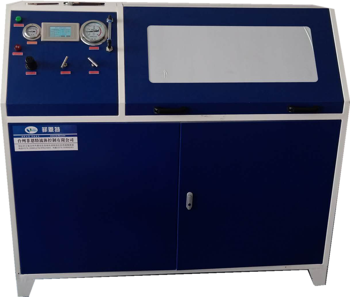 液压试验台，气动液体增压泵检测台，用于各种压力容器耐压、极限压力测试等图片