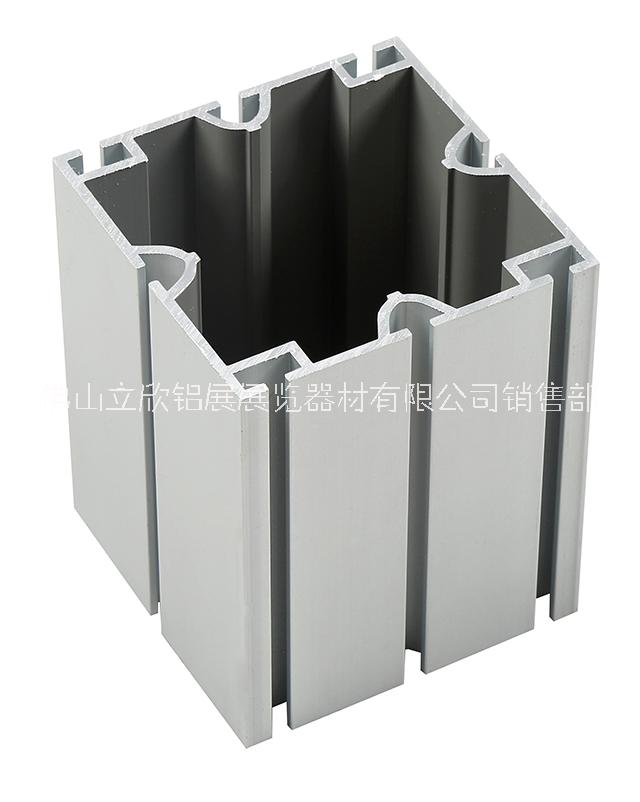 供应郑州80方柱 8分八槽方柱 特装展位搭建铝型材