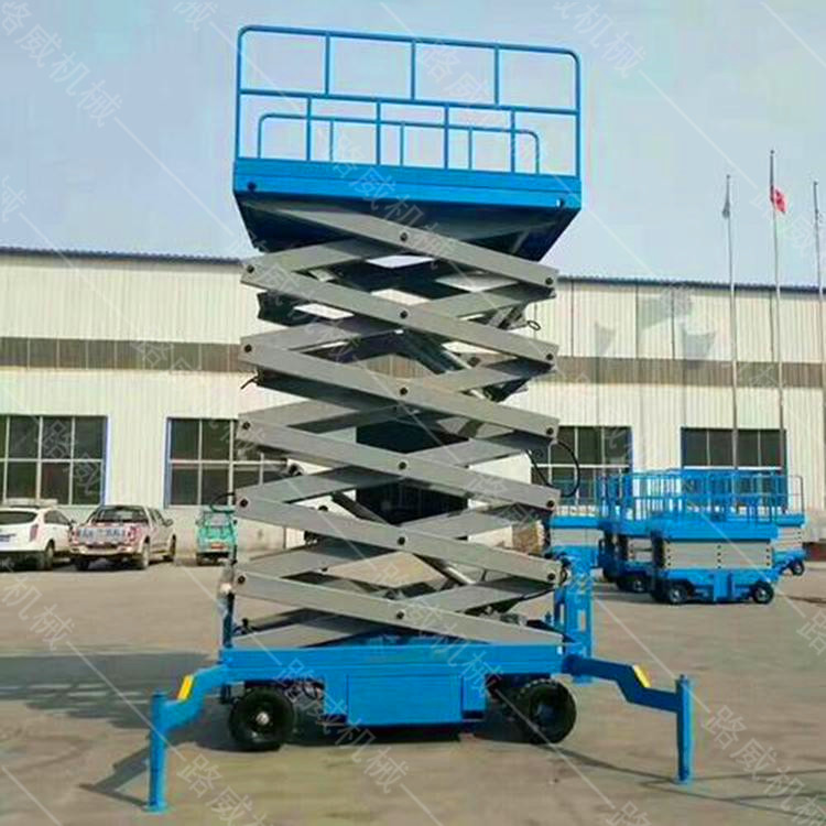 济宁市液压升降平台 6米电动剪叉高空车厂家