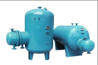 容积式换热器厂家 生活用水洗浴用水容积式换热器  浮动盘管容积式换热器图片