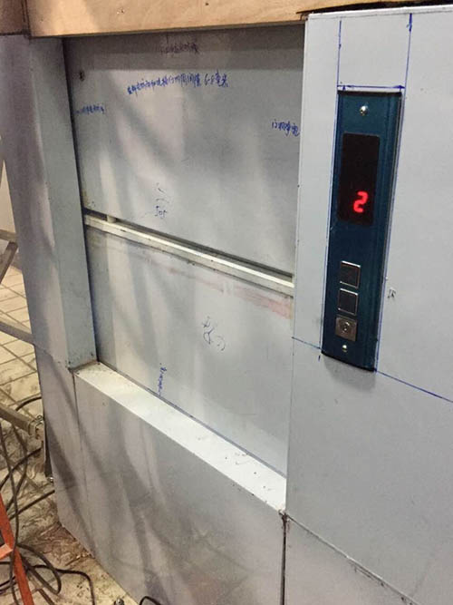 电梯维修杂物电梯图片