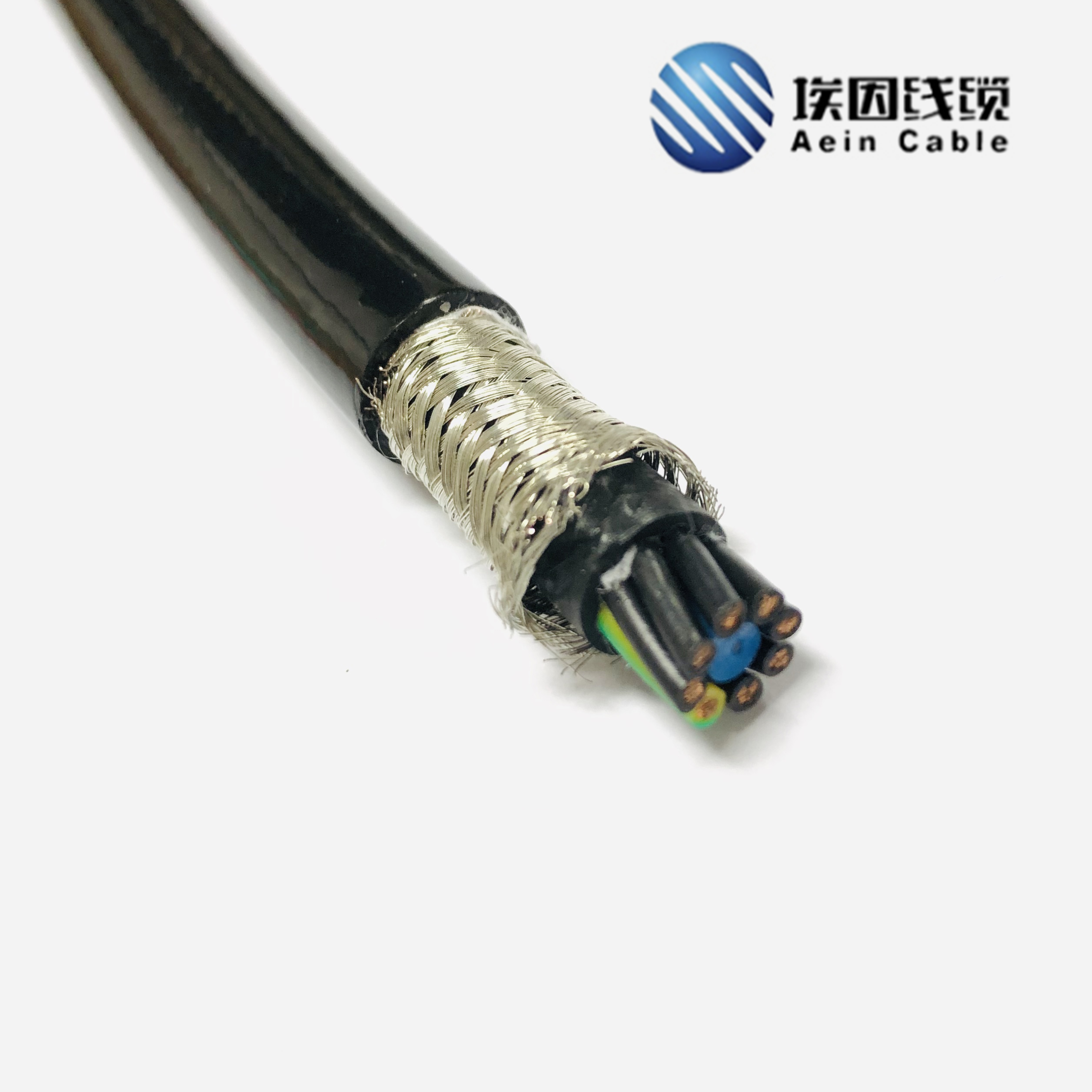 4 G 185 双屏蔽din vde 0250的变频器专用电机电源电缆  双屏蔽DI 双屏蔽DIN VDE0250线缆