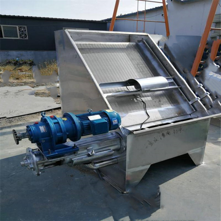 厂家生产支持定制 斜筛分离机干湿脱水机不锈钢材质