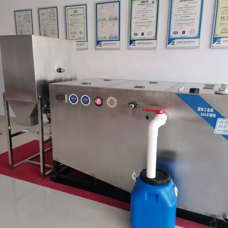 四川餐饮厨房 油水分离器隔油提升一体化设备