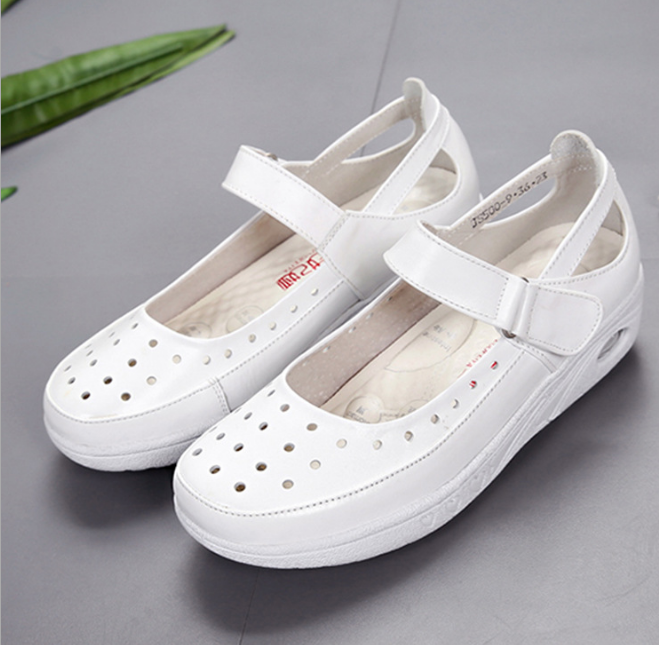 销售新款北京白色护士鞋 白色护士鞋厂家报价图片