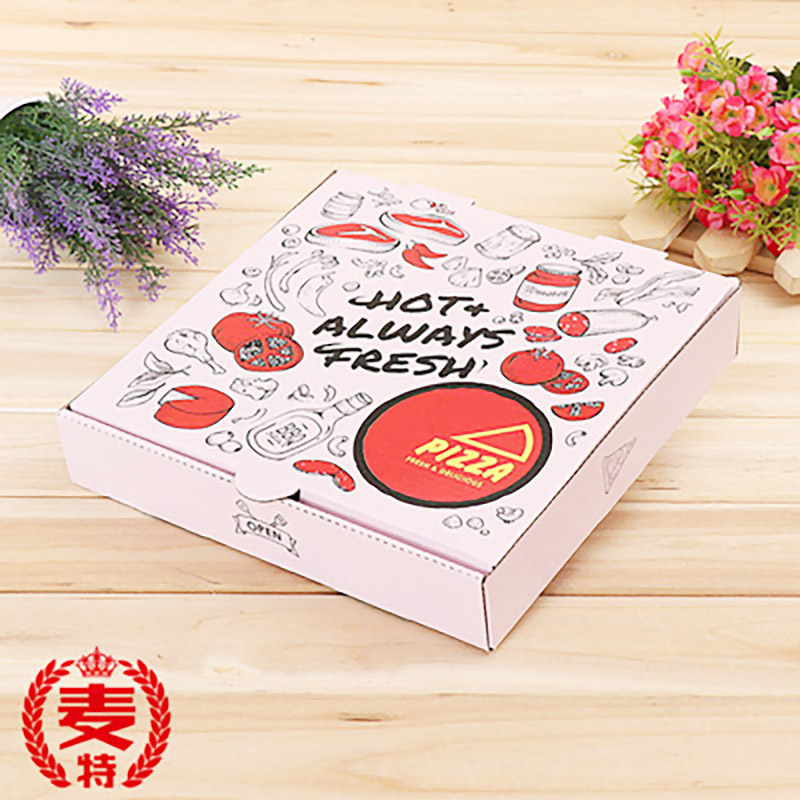 北京市披萨包装盒，披萨彩色瓦楞纸包装厂家