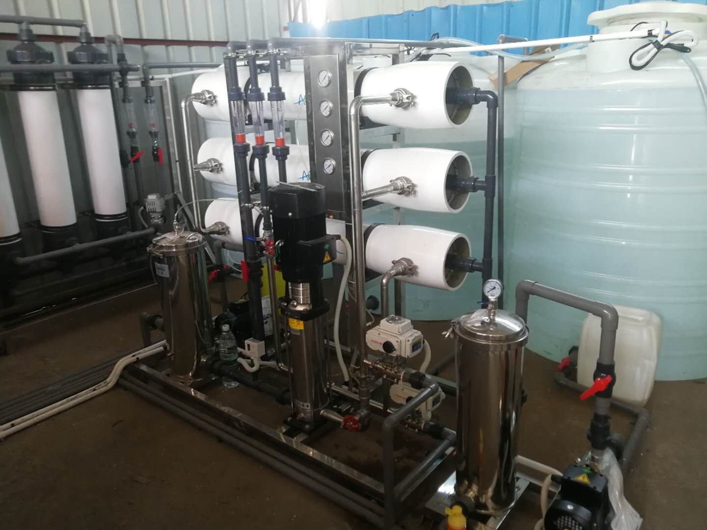 供应成套中水回用设备工业废水处理配套