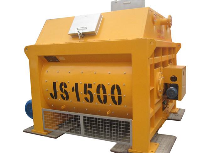 现货1.5方搅拌机双卧轴强制式JS1500混凝土搅拌机设备厂家直销价格