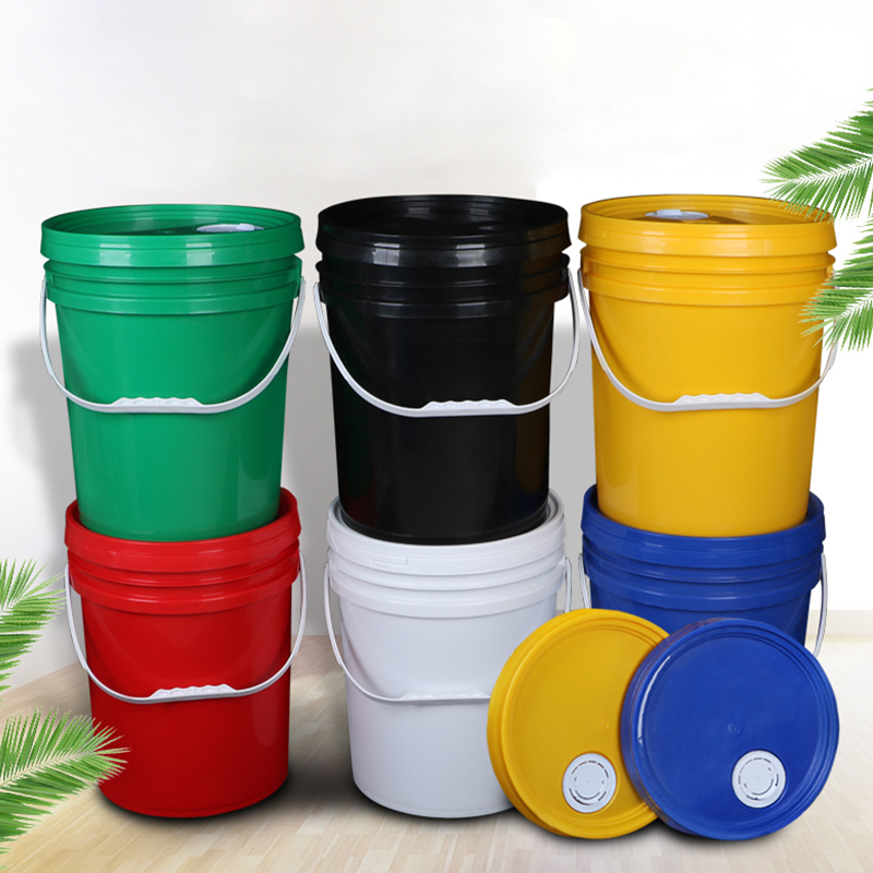 博利达20L油漆包装桶油墨桶带嘴密封涂料桶量大优惠图片