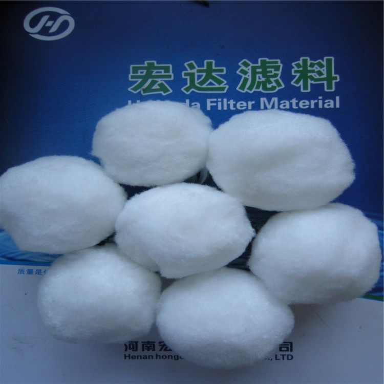 郑州宏达纤维球填料 污水处理用纤维球滤料 净化水质用纤维球滤料生产厂家
