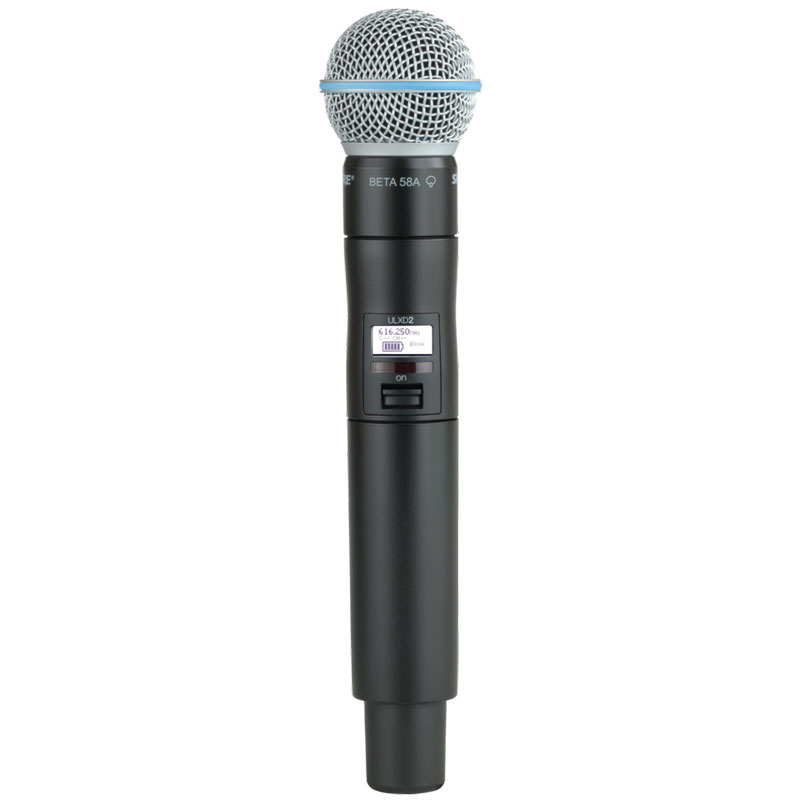 Shure ULXD2/B58 ULXD2/BETA58A 舒尔手持无线话筒