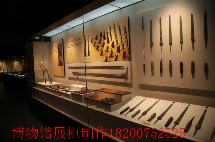 深圳博物馆展柜定制 博物馆沿墙柜制作价格博物馆独立柜生产价格