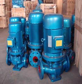 ISG立式管道离心泵ISW卧式管道增压泵 单级热水防爆管道循环水泵图片