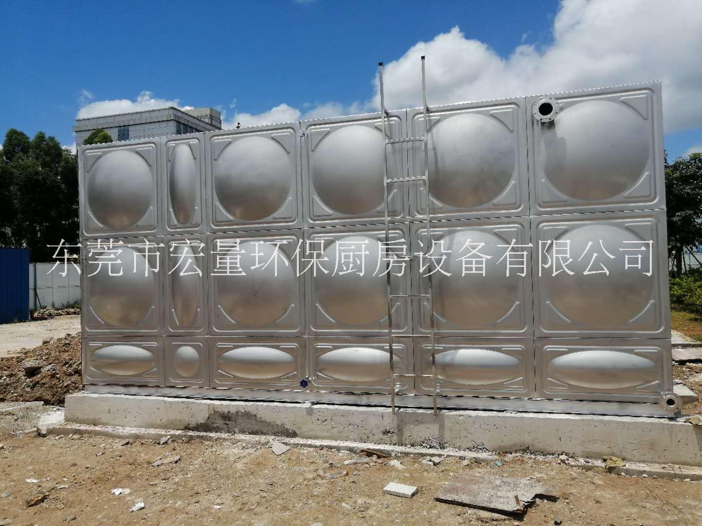 广东不锈钢水箱定制 消防水箱价格