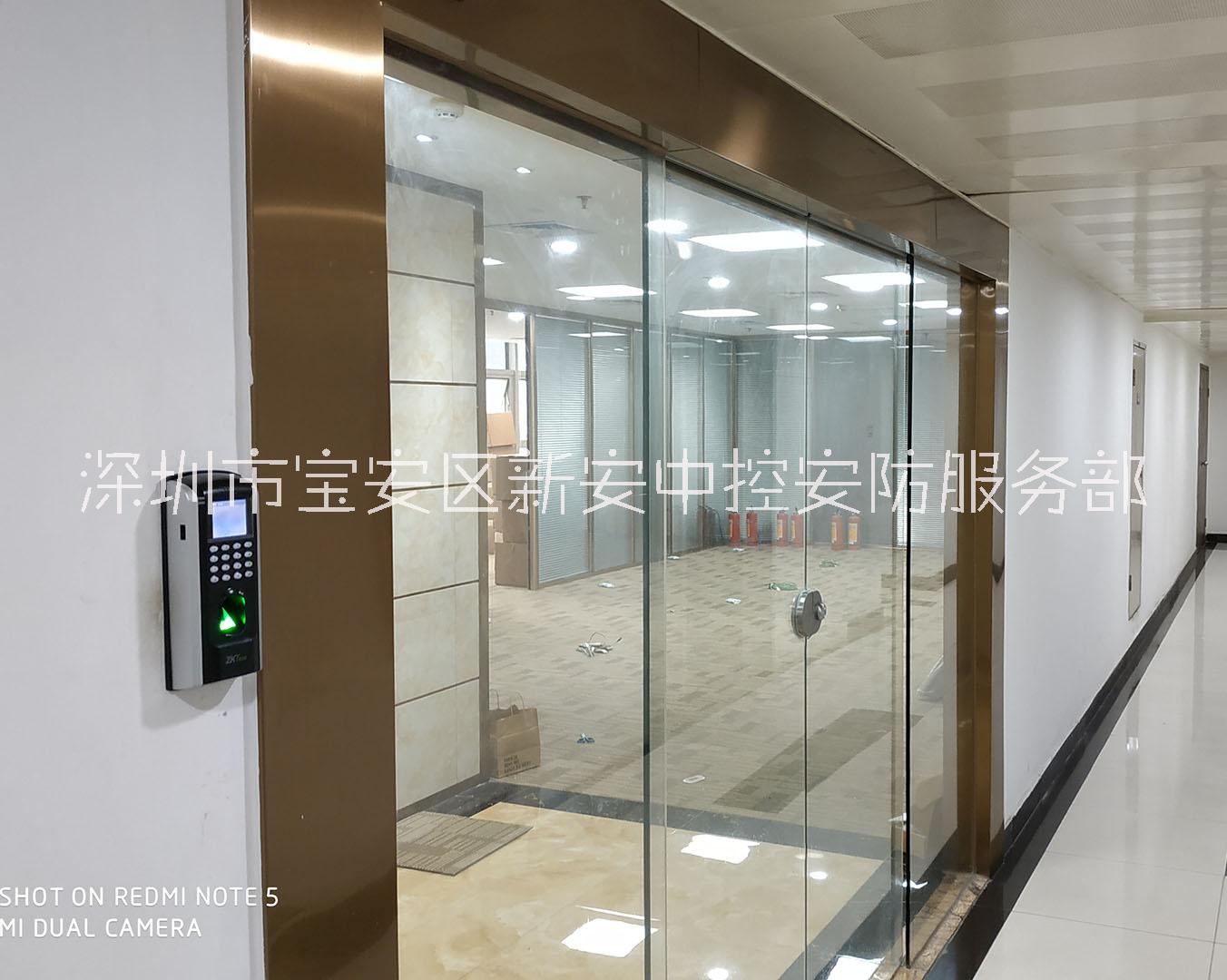 深圳自动感应玻璃门维修电动门自动门维修