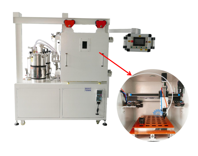 厂家生产_真空灌胶机/双组份树脂自动配比系统