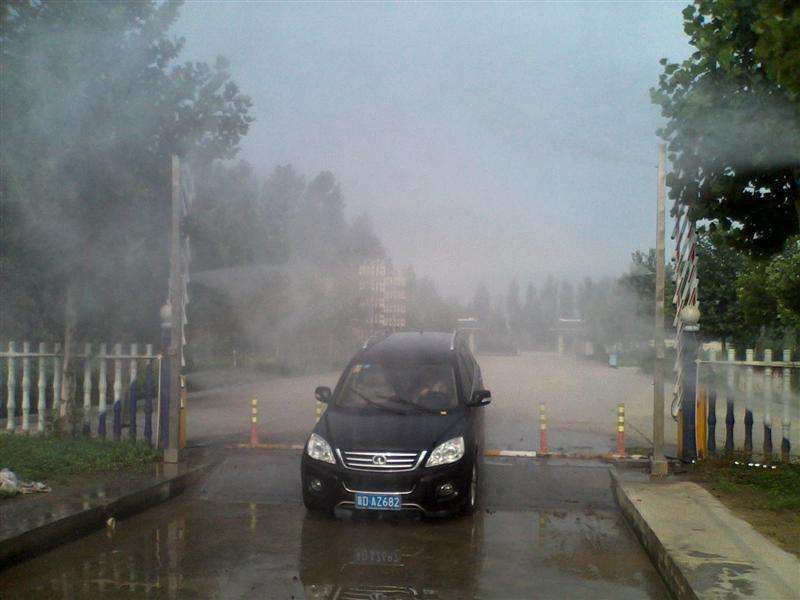 贵州雨雾考场模拟喷雾设备四川，甘肃，贵州雨雾考场模拟喷雾设备/自动感应模拟雨天系统安装厂家