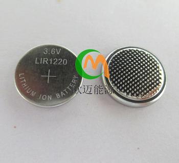 高品质充电纽扣电池LIR1220 3.6V图片