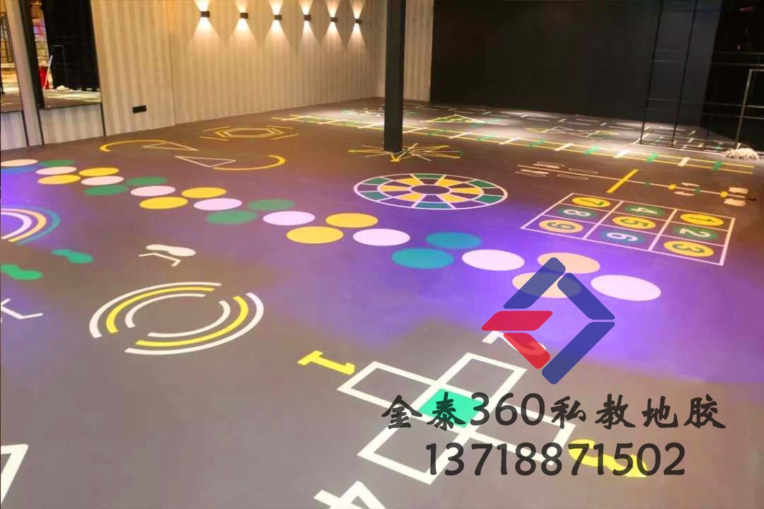 供应涿州健身房360私教地板