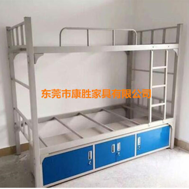 深圳铁床上下双层床员工学生宿舍用图片