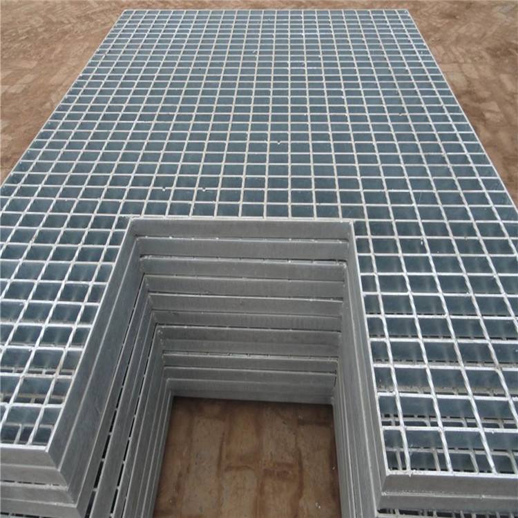 提炼厂走道平台用钢格板 水电厂防滑齿形钢格板镀锌排水沟盖板 密型 钢格板
