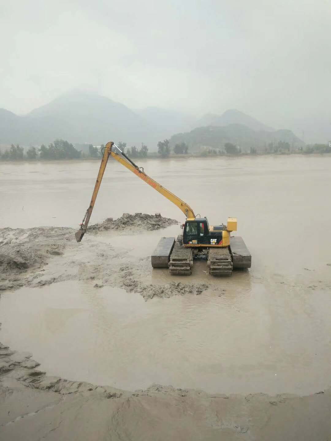 河道清淤施工、费用是多少、公司、价钱【温州宏锐基础工程有限公司】图片