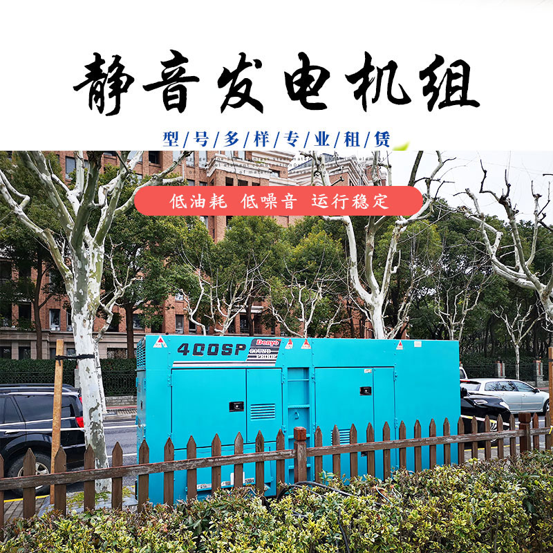 上海昊楠电力设备 柴油静音发电机 发电机租赁 ED211图片
