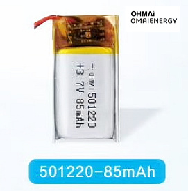 超薄超小聚合物锂电池501220