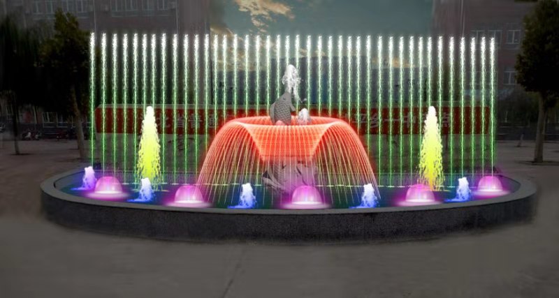 音乐喷泉制作 喷泉设备厂家 大型喷泉设计安装 喷泉加工