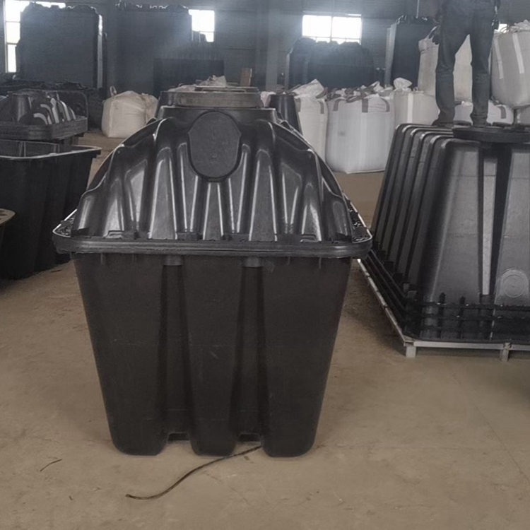 河南省创新开封洛阳双翁三格化粪池 塑料三格式化粪池厂家 旱厕改造化粪池