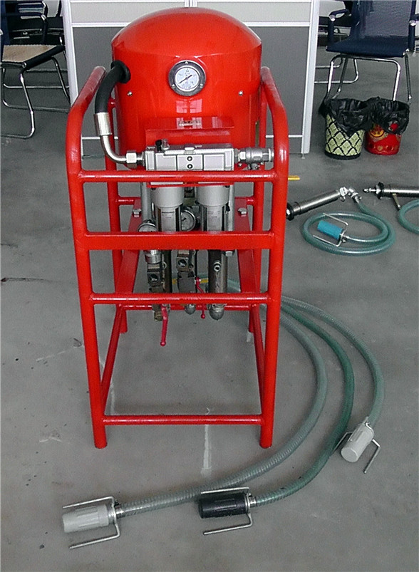 气动双液注浆泵工作原理ZBQS12/10注浆泵厂家图片