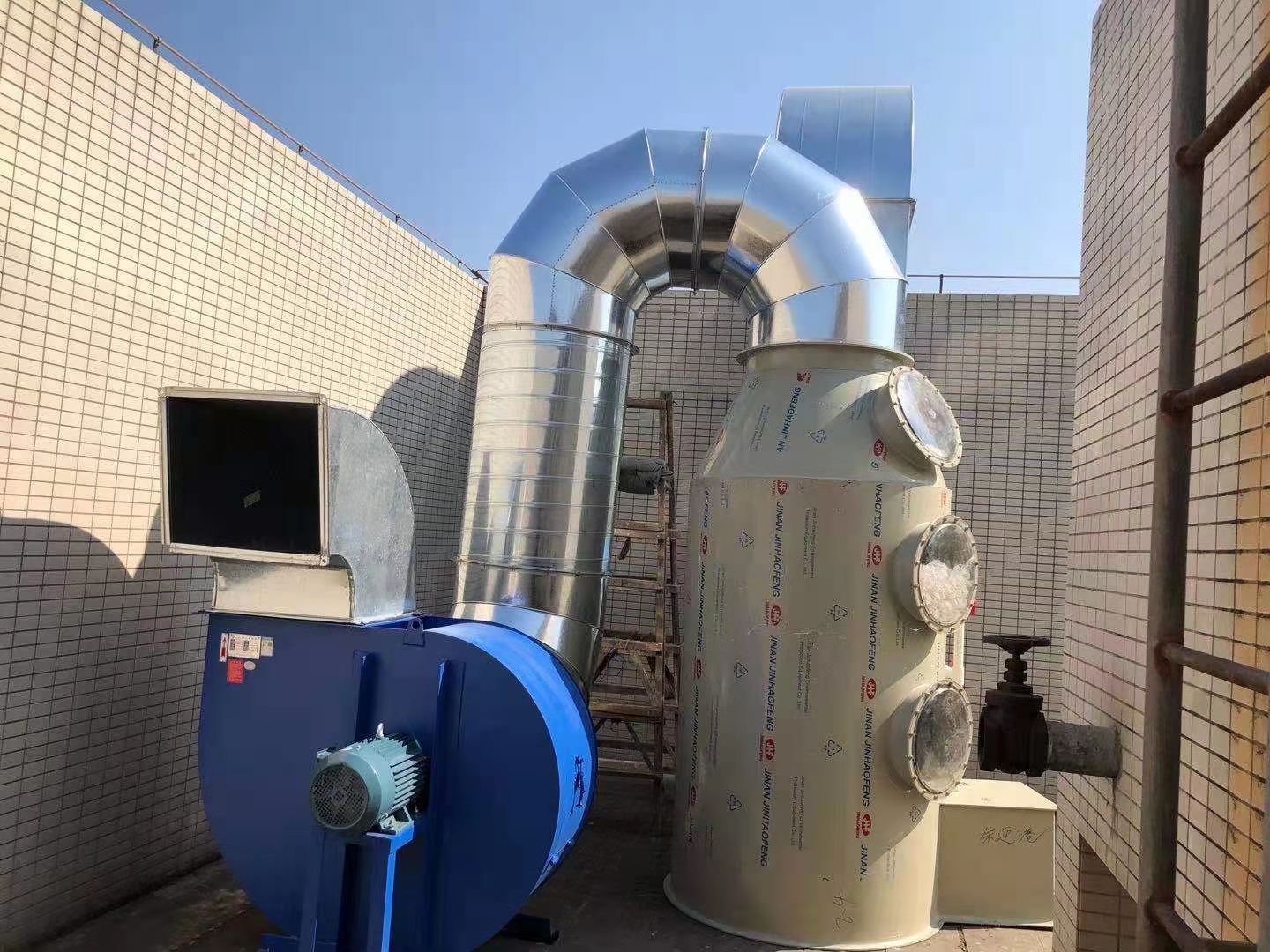 广州工厂送风 粉尘工程排废气图片
