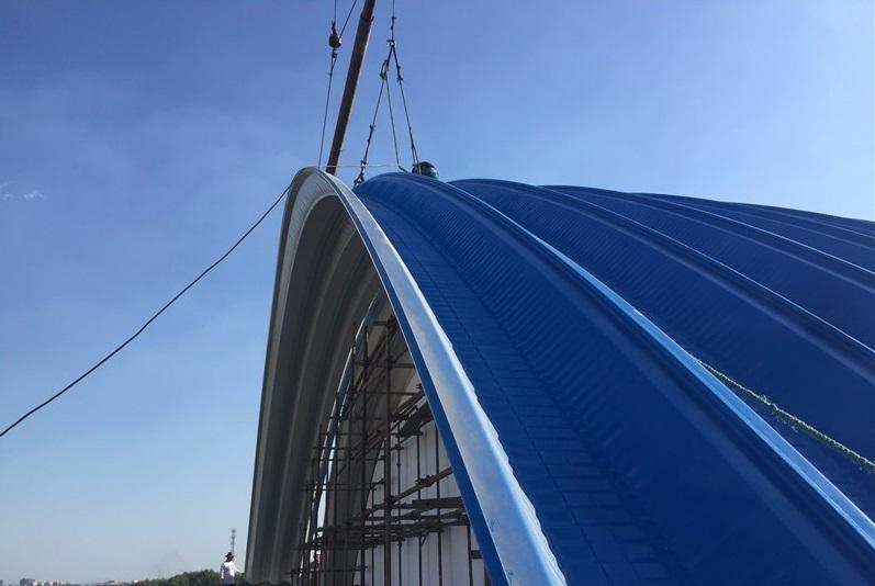 长沙市湖南钢结构拱形屋盖安装公司厂家湖南钢结构拱形屋盖安装公司