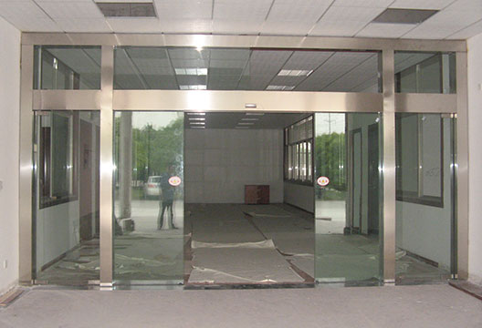 西安玻璃门钢化不锈钢门安装维修订做 玻璃地弹门 西安玻璃门制作图片