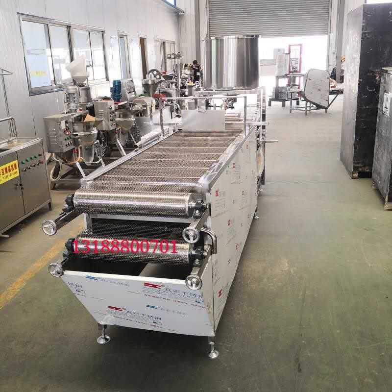 大型豆腐皮机 自动千张豆皮机生产线 现货供应商用数控豆腐皮机图片