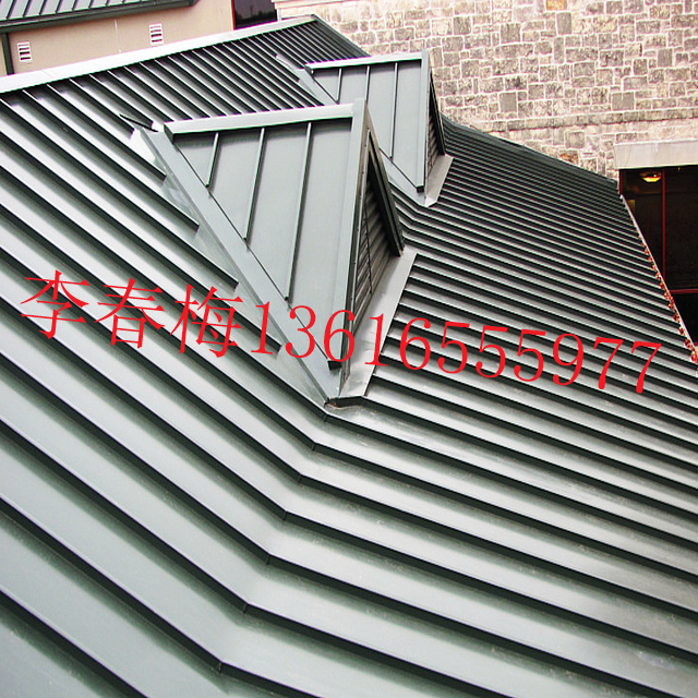 直立缝双锁边25-430型铝镁锰屋面板